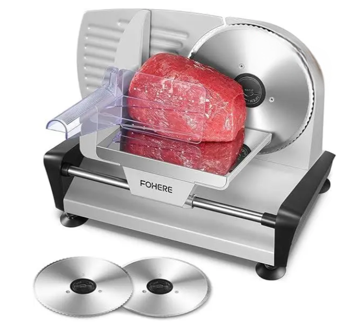 Слайсер электрический FOHERE SL519N 200 Вт с 2 лезвиями (2862350572) Слайсер электрический FOHERE SL519N 200 Вт с 2 лезвиями (2862350572)