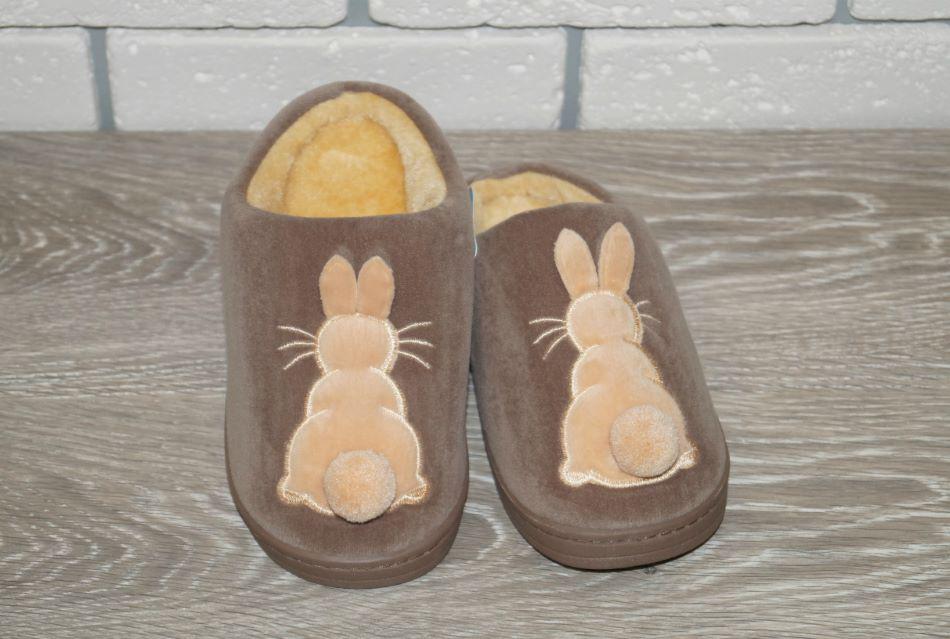 Тапочки комнатные Shiang 28/29 р. 18 см Коричневый (30161-2829) - фото 2