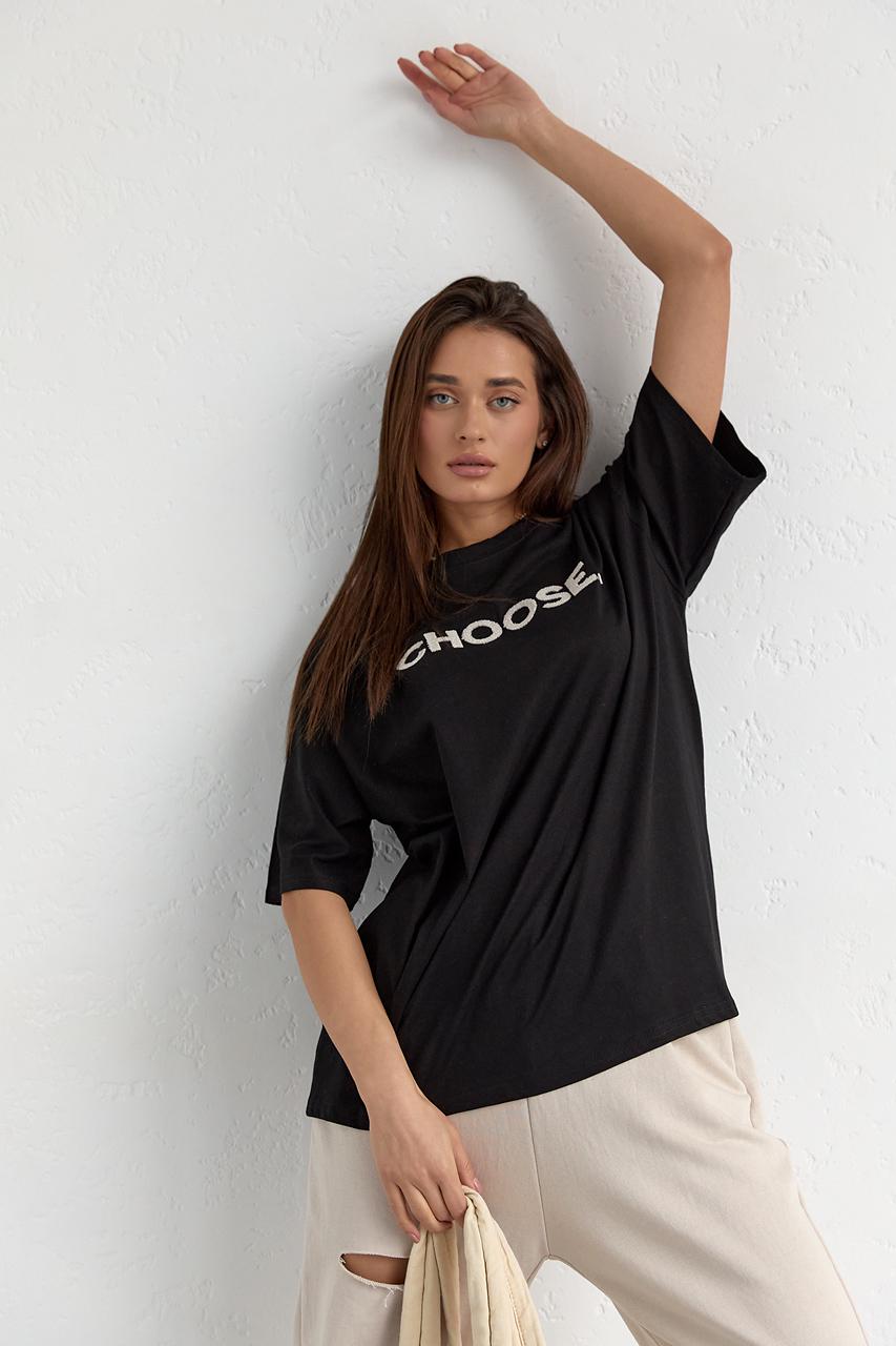 Футболка "Choose" S Черный (10692965) Футболка "Choose" S Черный (10692965)