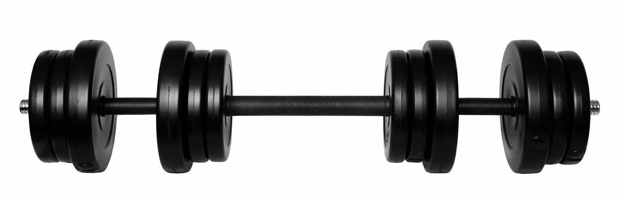 Комплект наборные гантели/штанга Neo Sport с металлическим грифом 32 кг - фото 5 Комплект наборные гантели/штанга Neo Sport с металлическим грифом 32 кг - фото 5