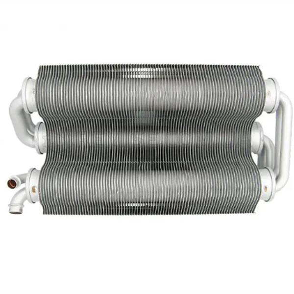 Теплообменник битермический для газового котла Ferroli Domitech F32/Easytech F32 39829600 (00000059278) Теплообменник битермический для газового котла Ferroli Domitech F32/Easytech F32 39829600 (00000059278)