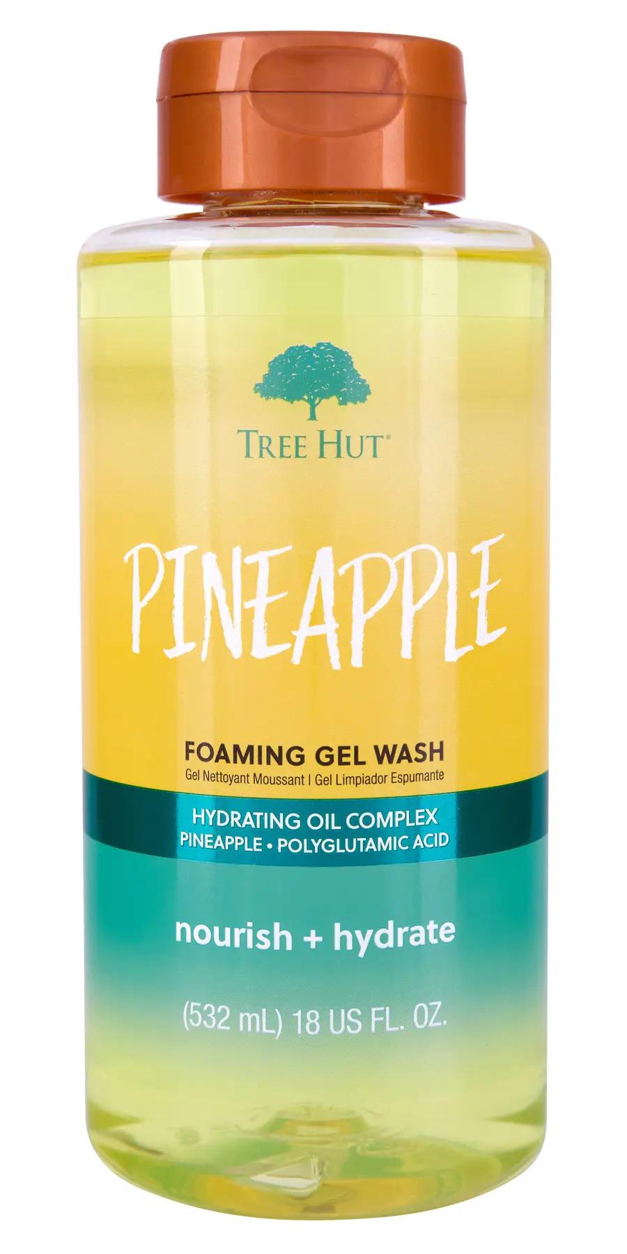 Гель для душа Tree Hut Pineapple Foaming Gel Wash 532 мл