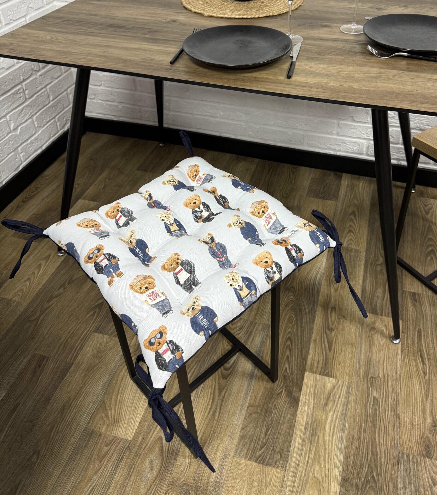 Сидение Comfort Home Teddy на стул панама 40х40 см (5054890)