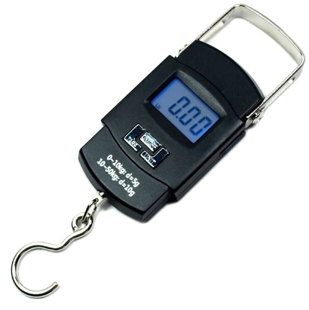 Весы электронные UKC R30294 кантер с подсветкой Черный (014498)