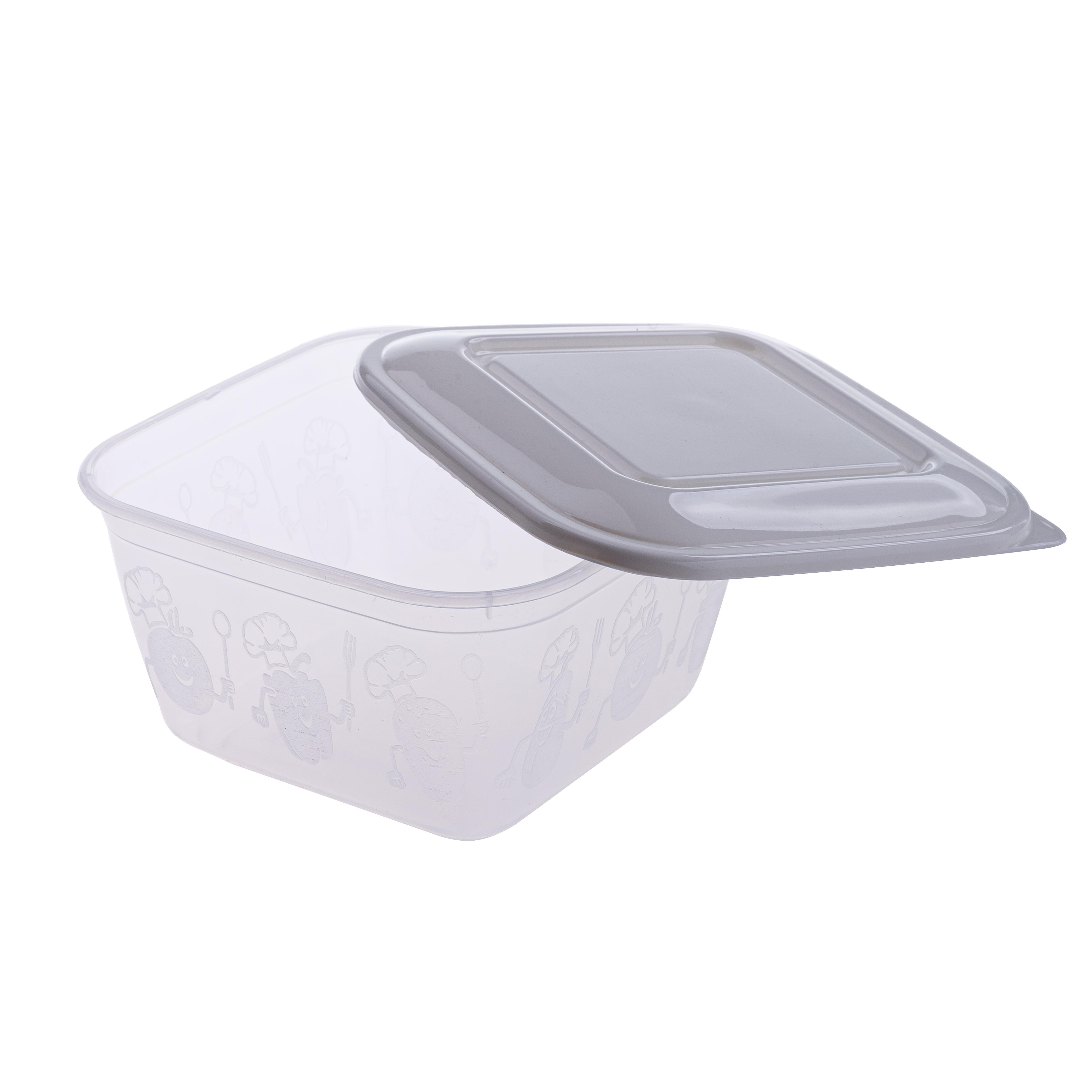 Пищевый контейнер квадратный Ekodeo 1 л (23478209) - фото 2 Пищевый контейнер квадратный Ekodeo 1 л (23478209) - фото 2