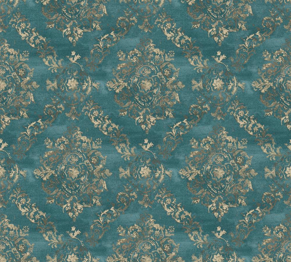 Обои виниловые на флизелиновой основе A.S. Creation Garda 38729-5 Зеленый (13556818)