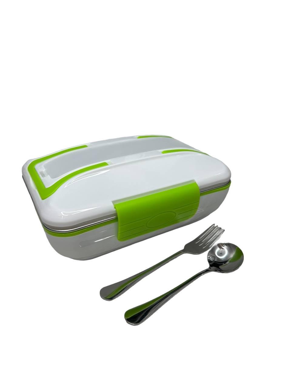 Ланч бокс The Electric Lunch Box с подогревом еды от сети 220 V 820 мл Зеленый - фото 3