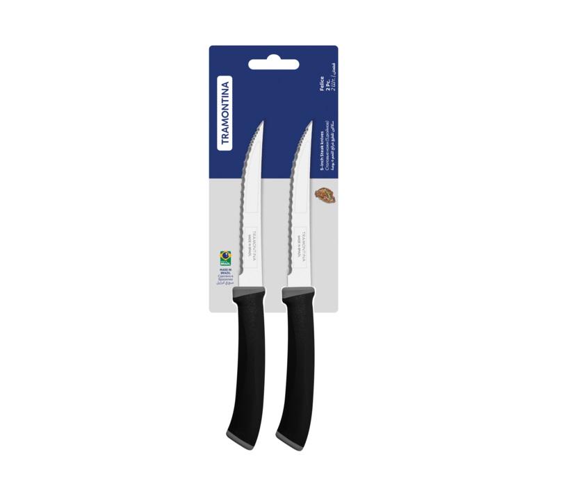 Ножі для стейку Tramontina Felice 127 мм 2 шт. (23494/205) - фото 2 Ножі для стейку Tramontina Felice 127 мм 2 шт. (23494/205) - фото 2