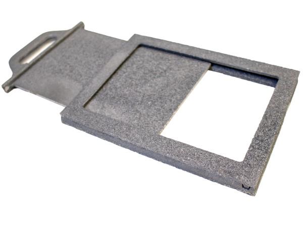 Задвижка печная чугунная Atena 275х170 мм (106685) - фото 3 Задвижка печная чугунная Atena 275х170 мм (106685) - фото 3