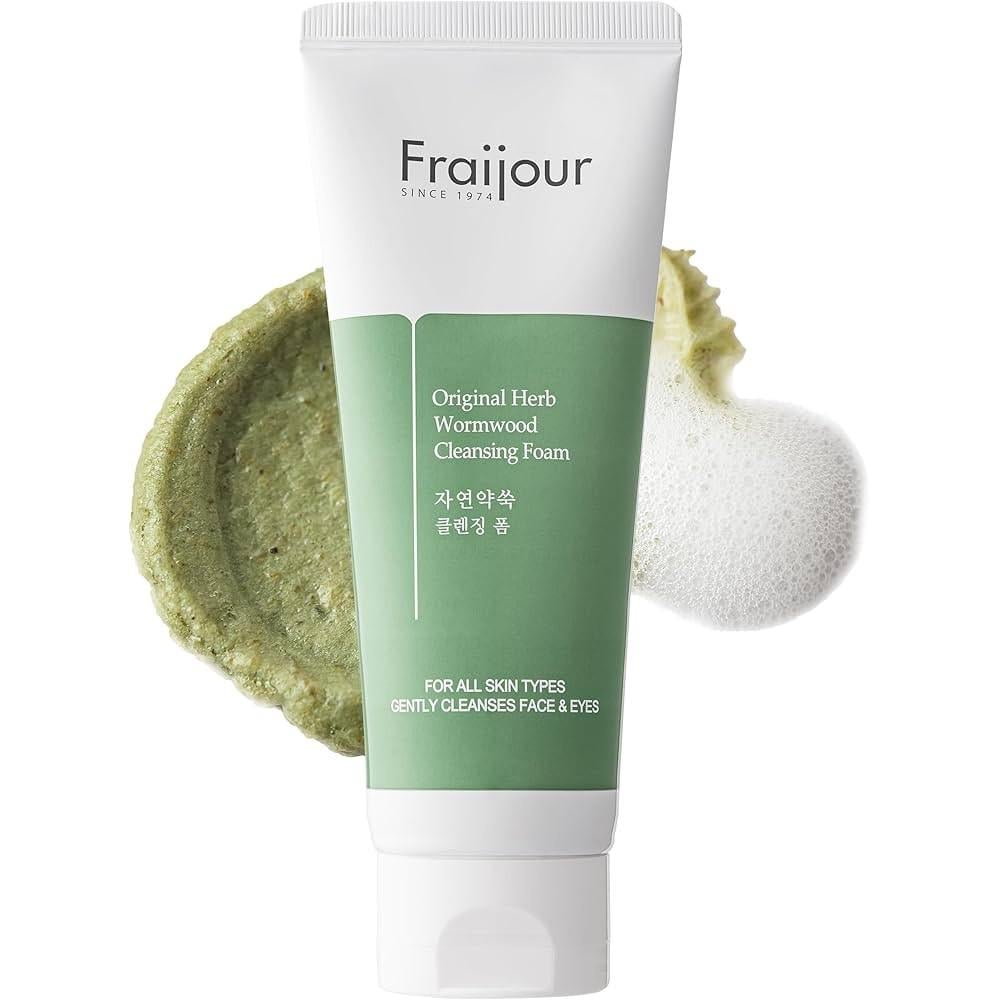 Пенка для умывания с растительными экстрактами Fraijour Original Herb Wormwood Cleansing Foam 150 мл (2830334306)