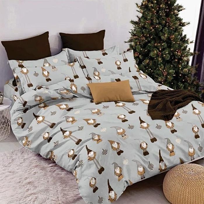 Комплект постельного белья Vital Textile Голд Люкс бязь полуторный 150х220 см (BL1.5-1033)