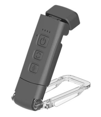 Лампа для чтения LED аккумуляторная на прищепке USB Черный (2612940080)