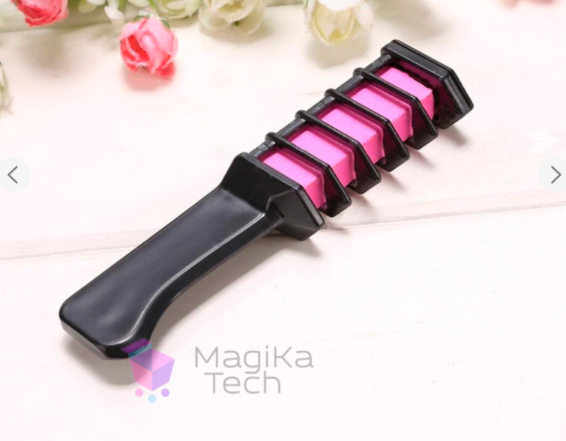 Набір крейди для фарбування волосся Hair chalk 6 шт. Різнокольоровий - фото 5 Набір крейди для фарбування волосся Hair chalk 6 шт. Різнокольоровий - фото 5