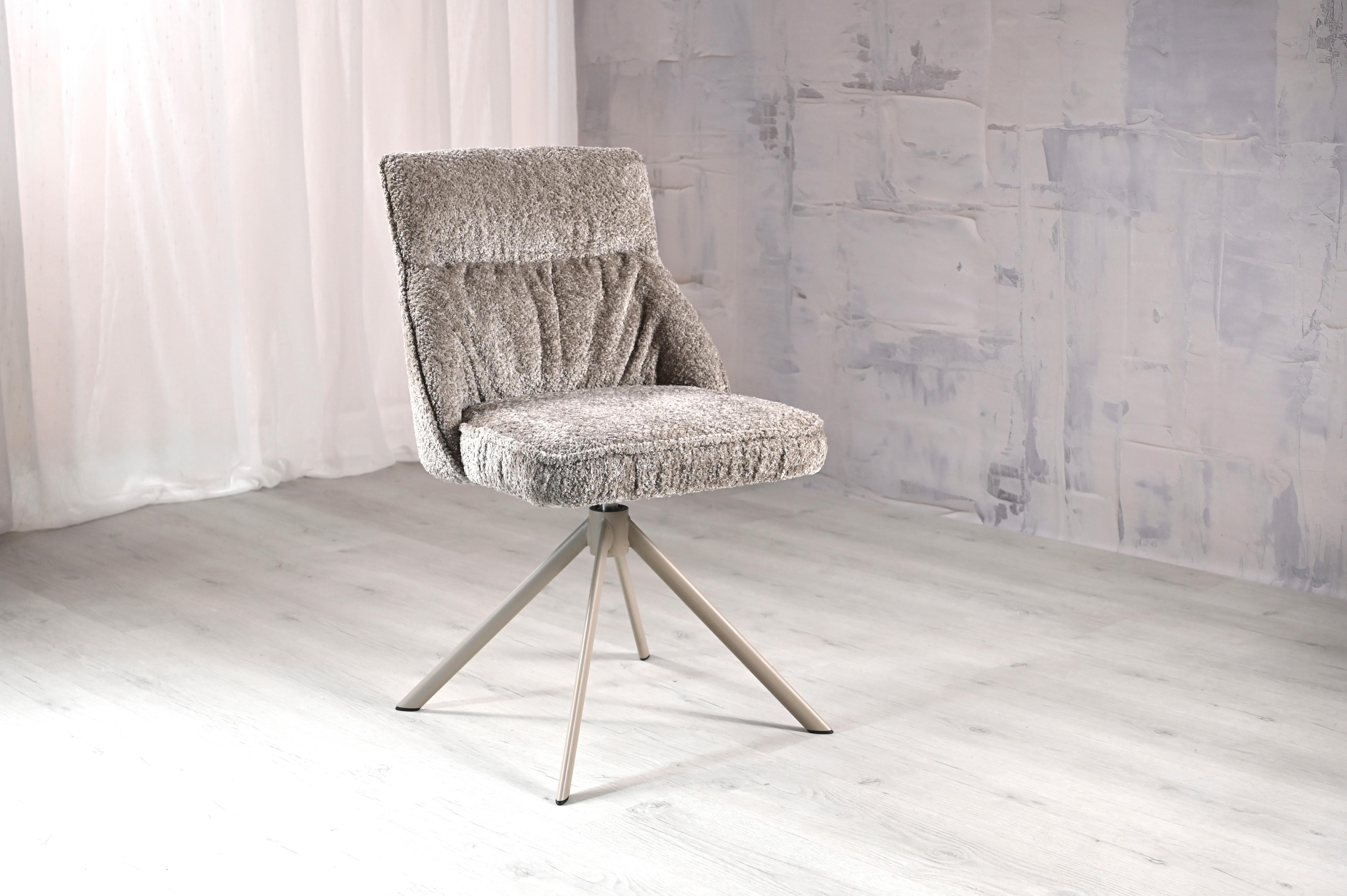 Стілець поворотний Vetro Перлинний тауп/Капучино (R-168) - фото 12 Стілець поворотний Vetro Перлинний тауп/Капучино (R-168) - фото 12