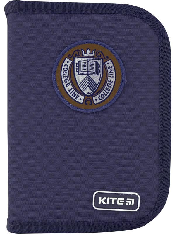 Пенал шкільний KITE K20-622-2 College line