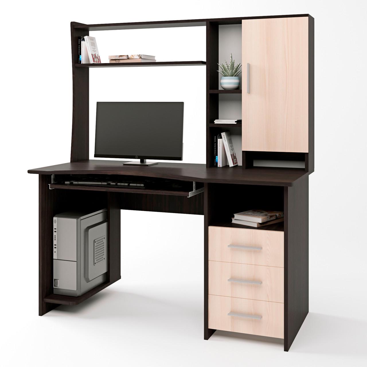 Компьютерный стол Еверест Студент Класс Венге/Дуб молочный (DTM-2153)