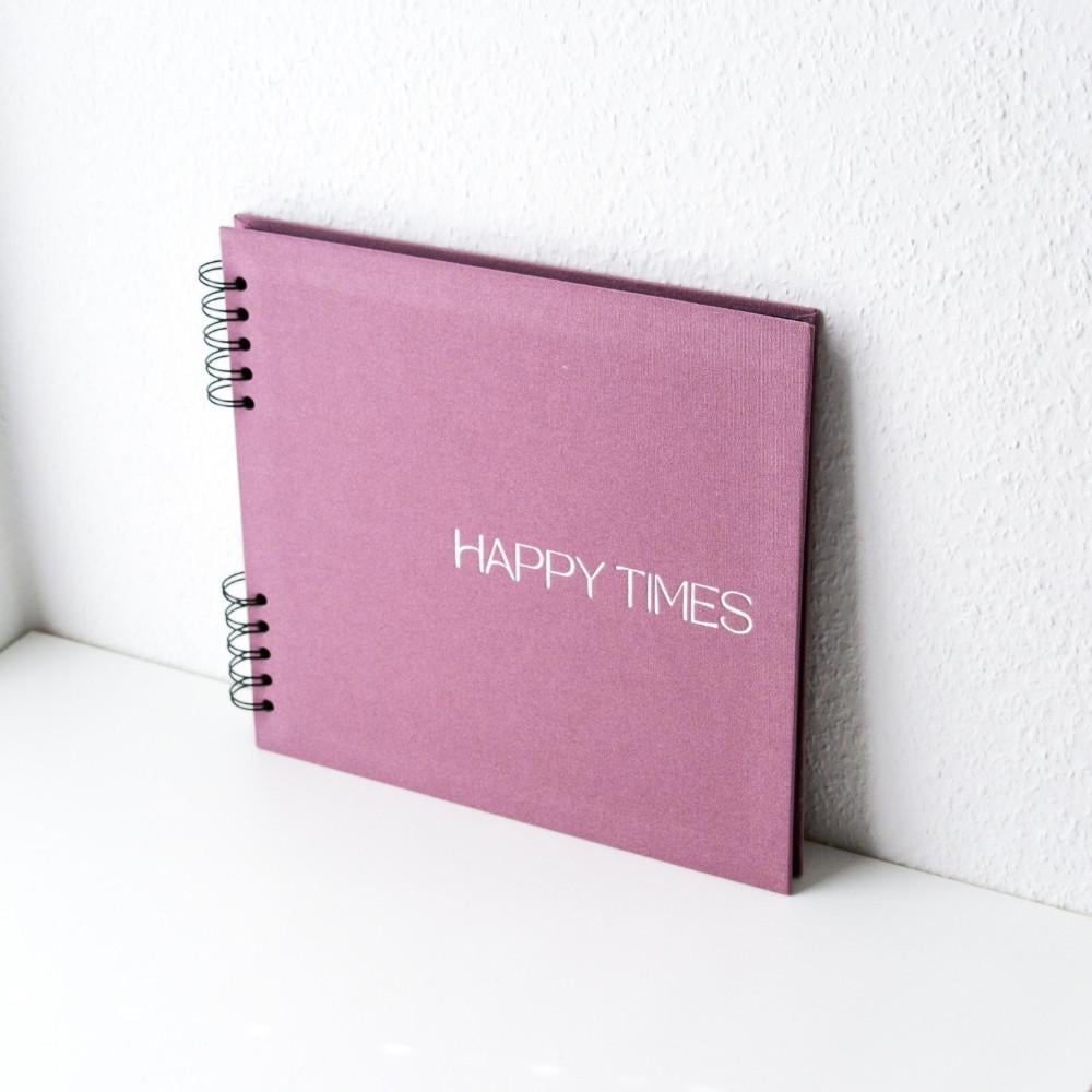 Альбом WOW DIY Happy Times с черными листами Сиреневый (2383995521)