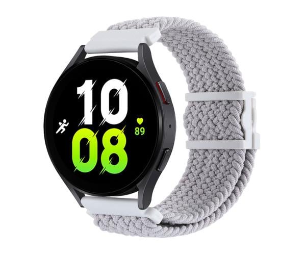 Ремешок Nylon Elastic Adjustment для Samsung/Amazfit/Huawei 22 мм White