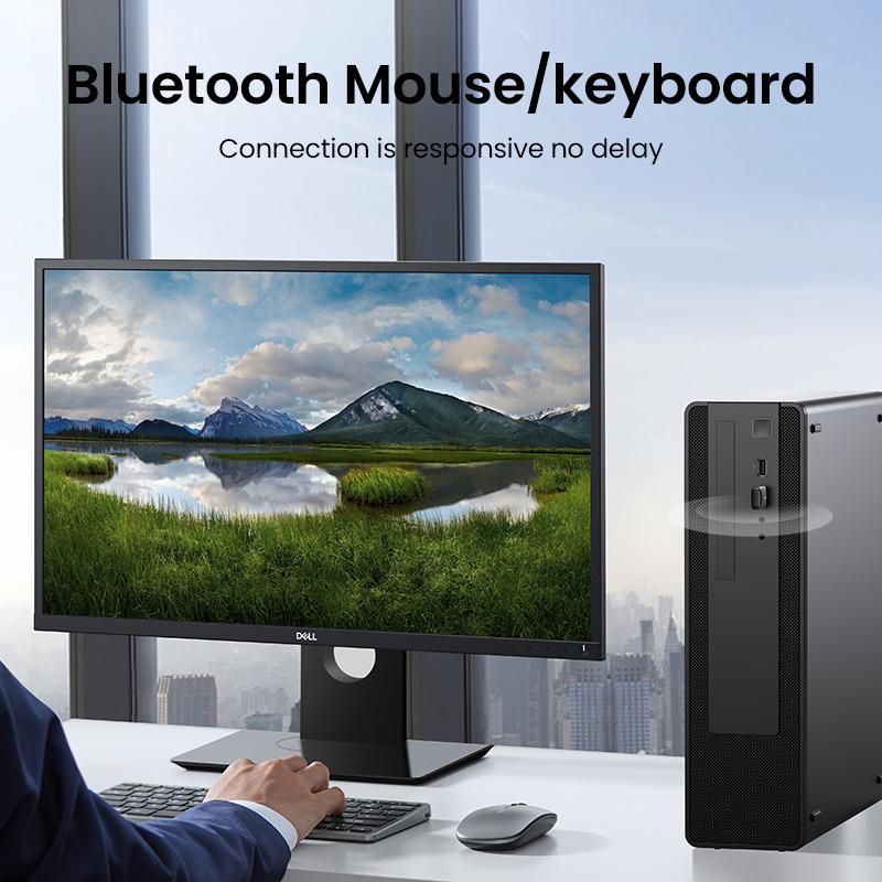 Адаптер блютус UGREEN CM390 USB Bluetooth 5.0 Adapter Black (80889) - фото 3