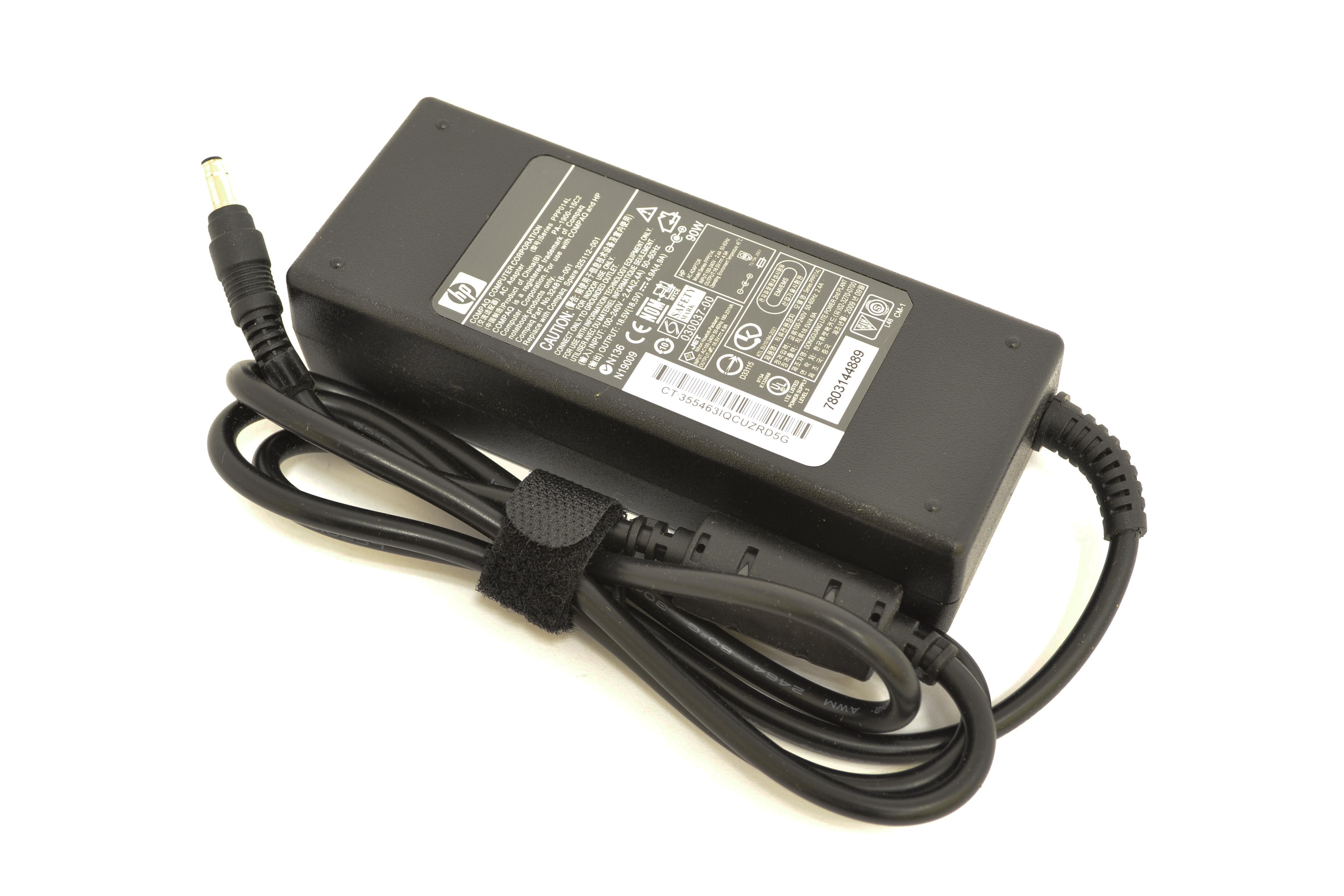 Блок питания для ноутбука HP 310744-001 90W 18,5V 4,9A 4,8x1,7 мм (002166)