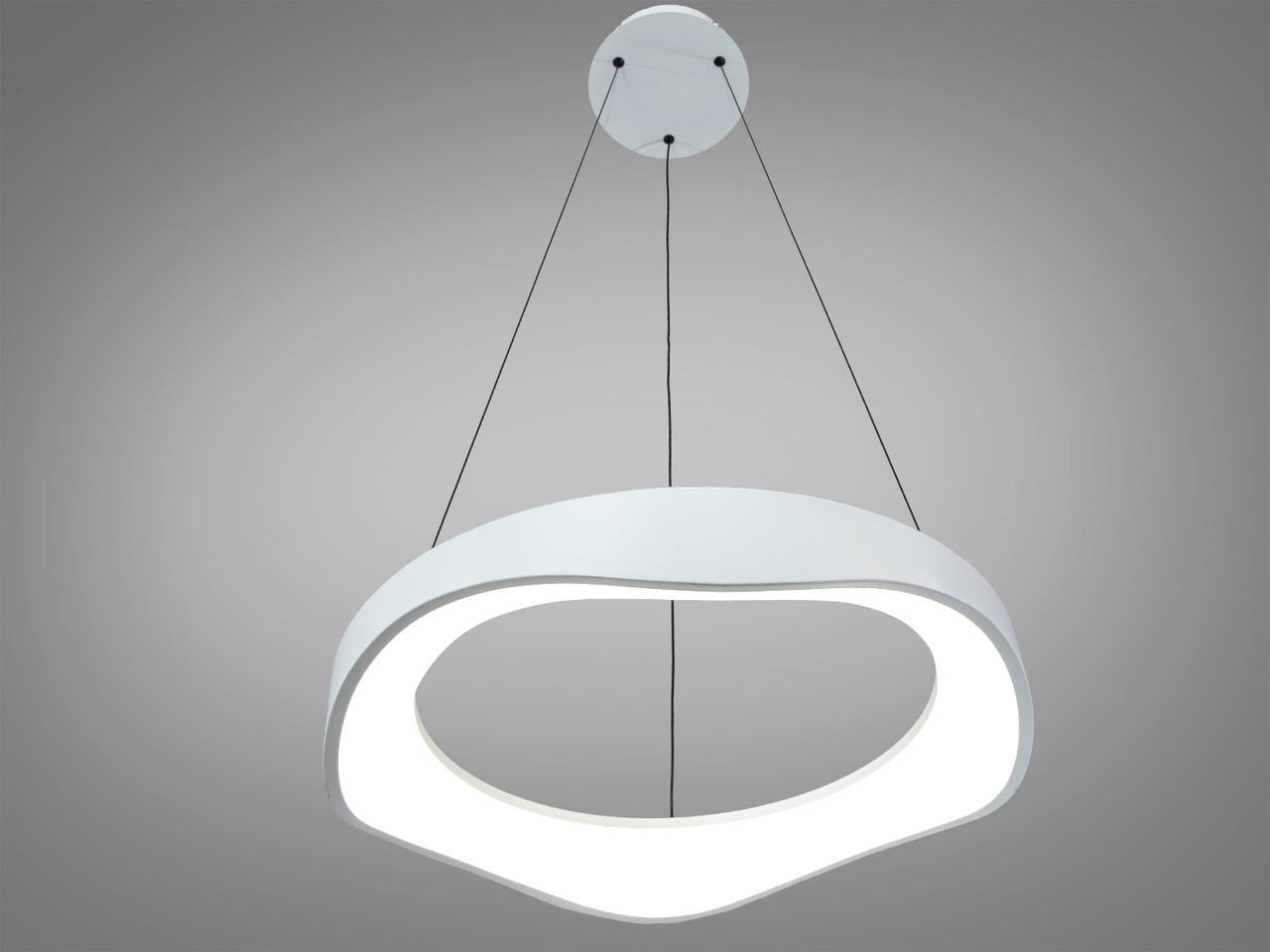 Люстра светодиодная подвесная для гостиной 0471A WH 36 Вт Белый (2971349522)