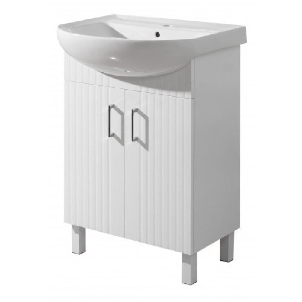 Тумба для ванной комнаты Proxy 60 см с умывальником Proxi 60 см Белый (1852732678) Тумба для ванной комнаты Proxy 60 см с умывальником Proxi 60 см Белый (1852732678)