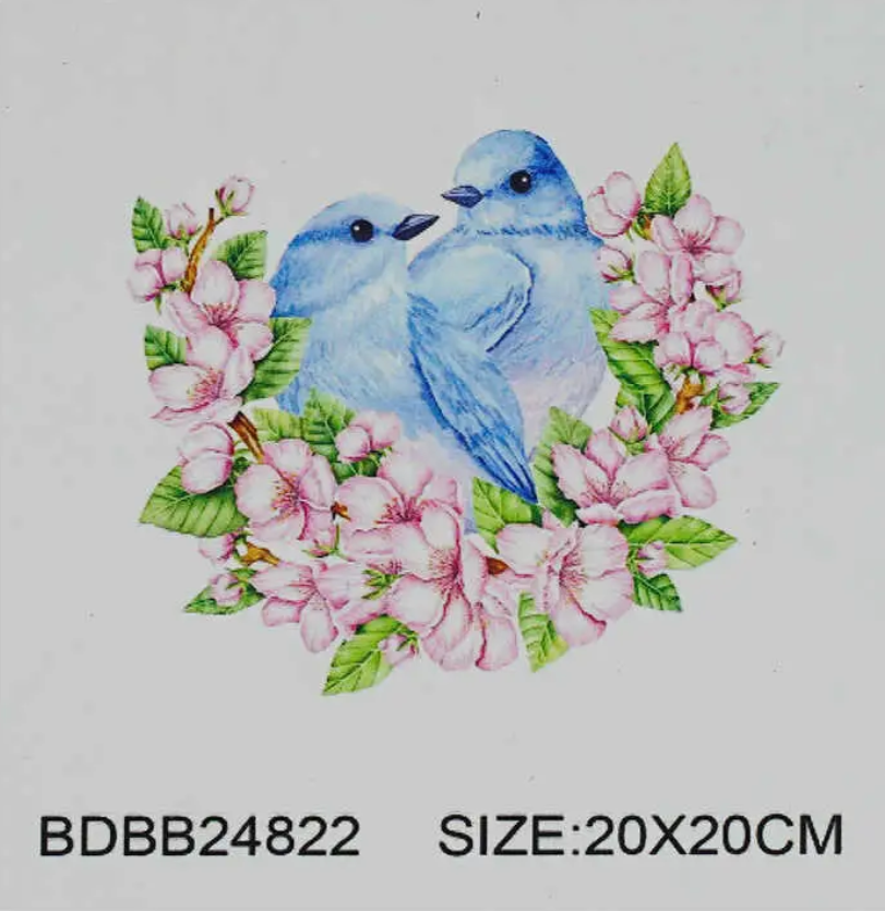 Алмазная мозаика TK Group Птички 20х20 см (BDBB24822)