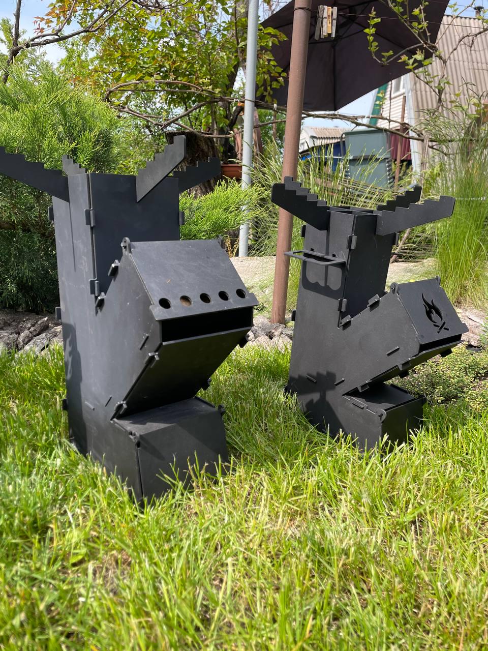 Турбо-печь разборная Steelagro Казачка крашеная 465x130x300 мм 3ХL (SA-05-001.1) - фото 10 Турбо-печь разборная Steelagro Казачка крашеная 465x130x300 мм 3ХL (SA-05-001.1) - фото 10