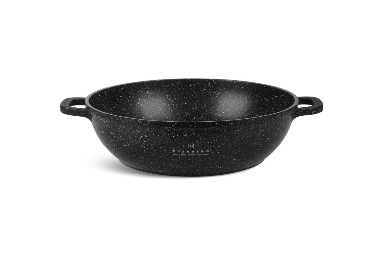 Набір посуду Edenberg 17 пр. з мармуровим покриттям (EB-8146) - фото 4 Набір посуду Edenberg 17 пр. з мармуровим покриттям (EB-8146) - фото 4