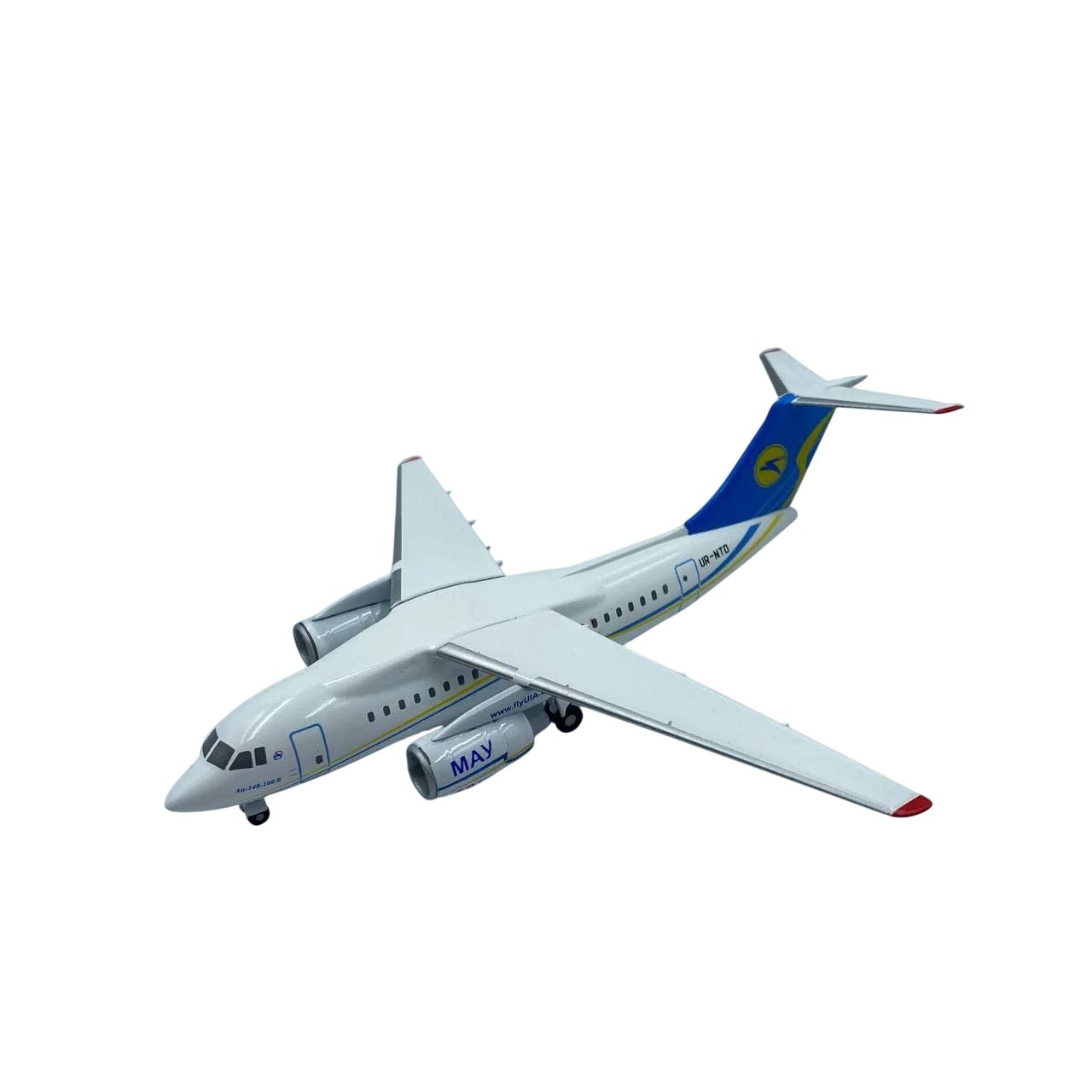 Модель літака Antonov An-148-100B Ukraine International Airlines "UR-NTA" 1:200 (205081)