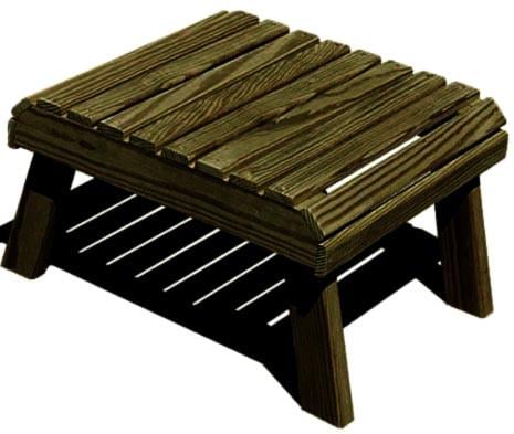 Стульчик из дерева Берека Мускат (ТАБ-003907)