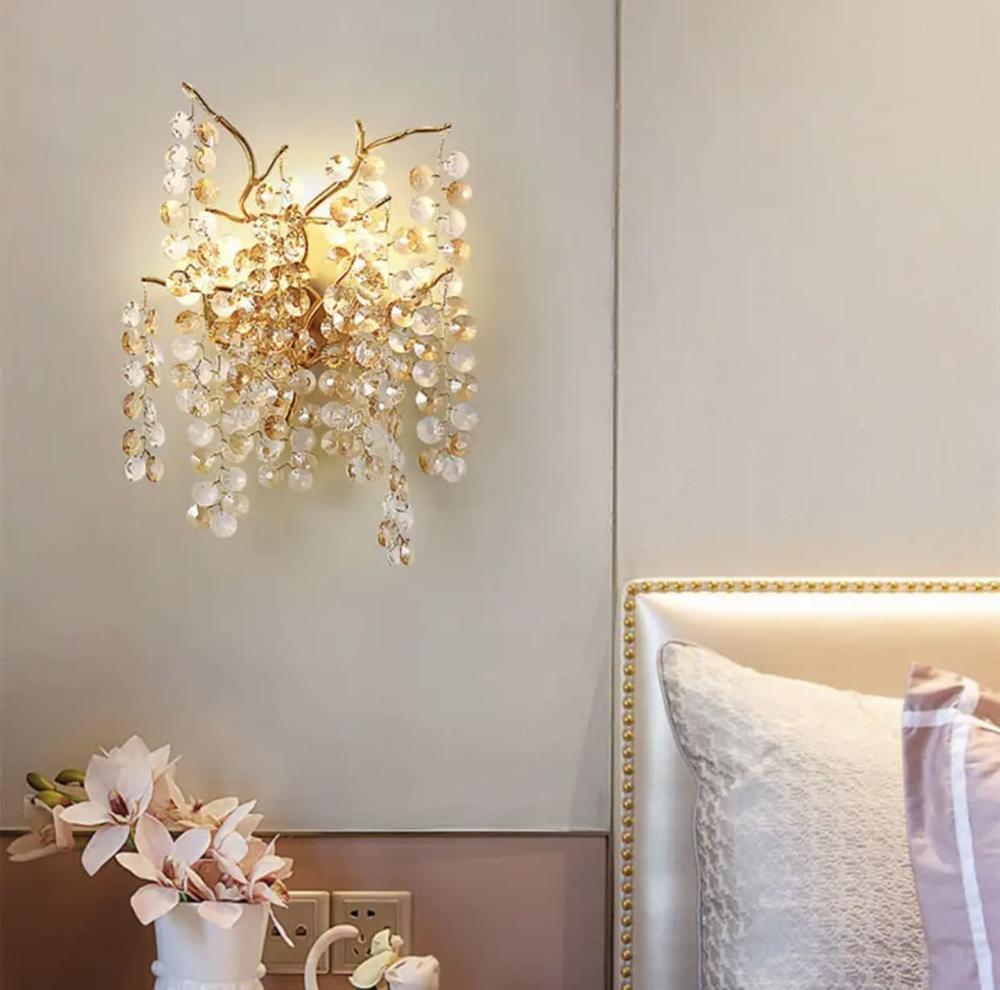 Светильник Line.F в естественных мотивах настенный Сатин (1307_2033)