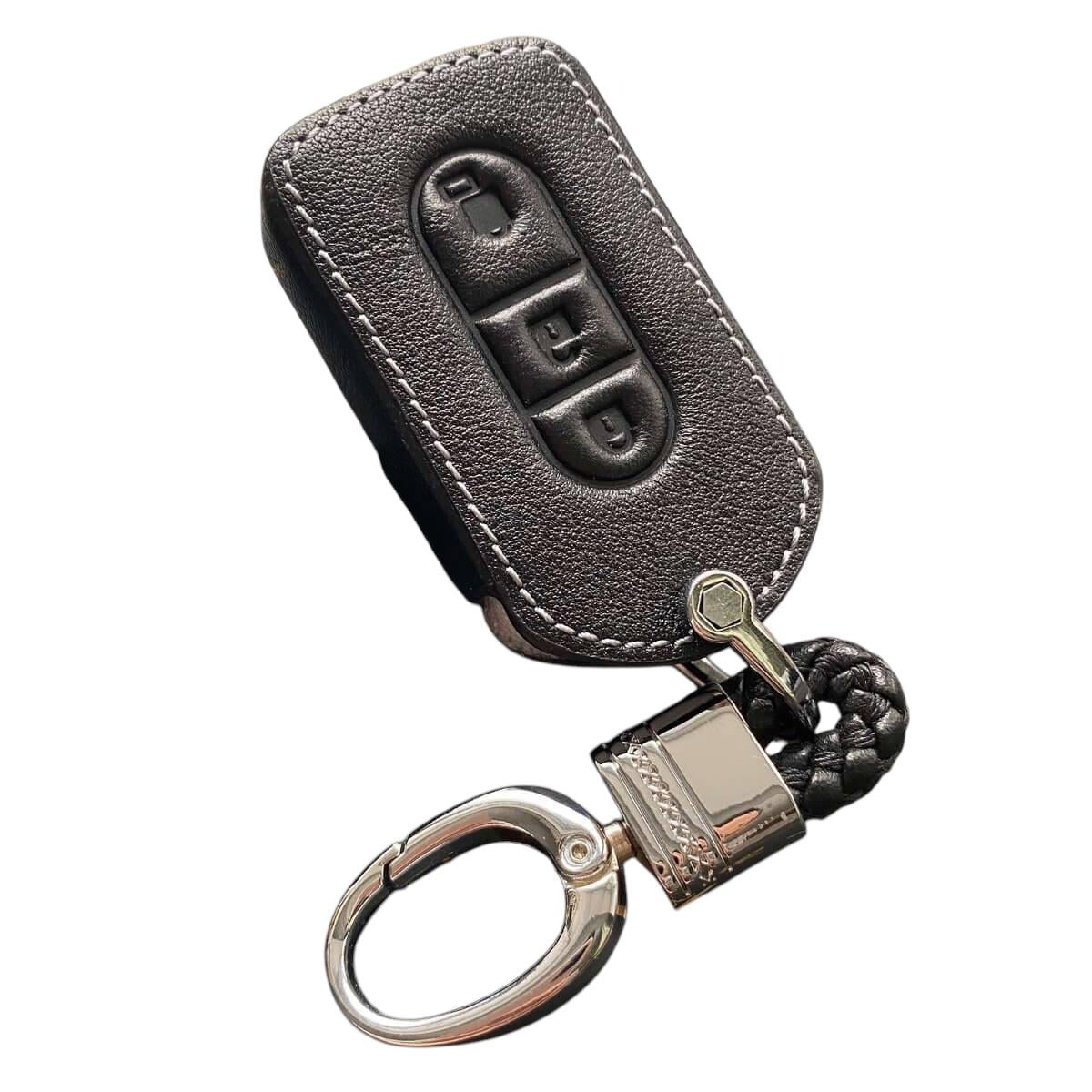 Чехол кожаный для ключа Nissan (ns7le)