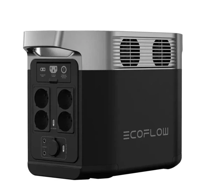 Станція резервного живлення EcoFlow DELTA 2 1800 Вт 1024 Вт⋅год LiFePO4 євророзетки (30851955)