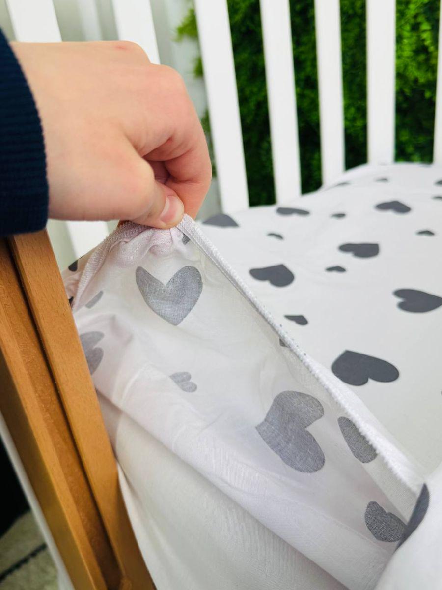 Комплект постельного белья в детскую кроватку 3в1 120x60 см (196) - фото 3 Комплект постельного белья в детскую кроватку 3в1 120x60 см (196) - фото 3