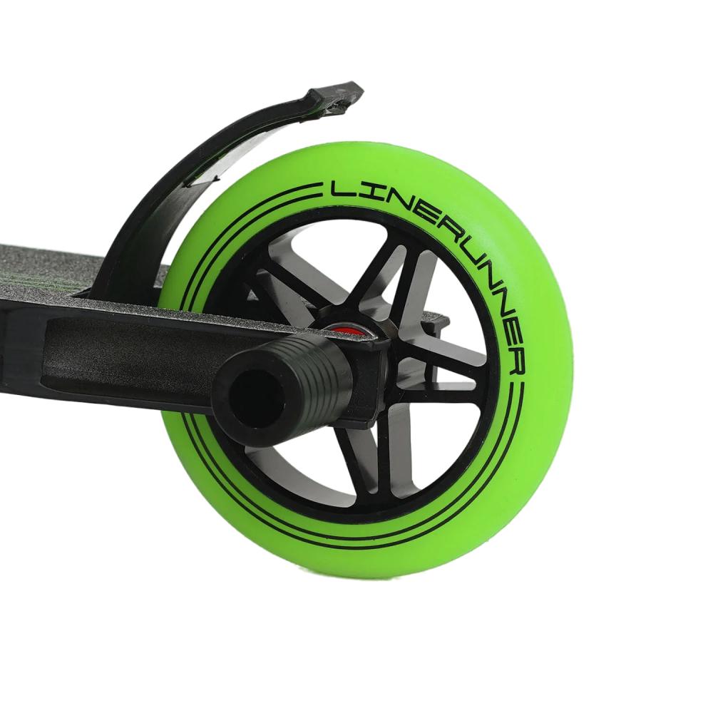 Самокат трюковый Best Scooter LineRunner Black/Green (129762) - фото 4