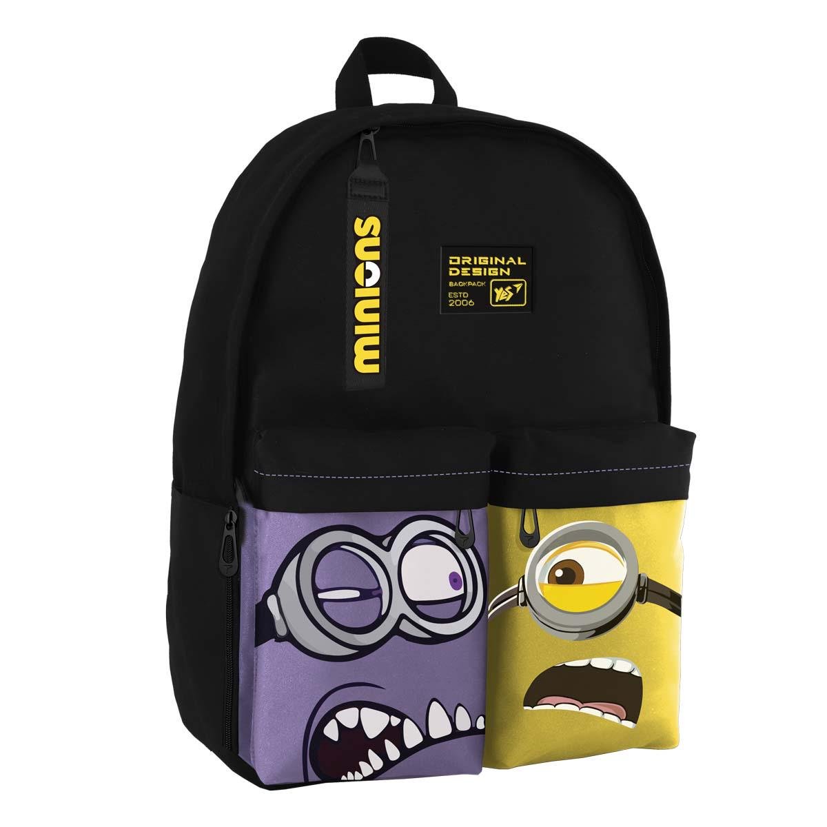 Рюкзак Yes T-126 Minions 558928 21 л Черный