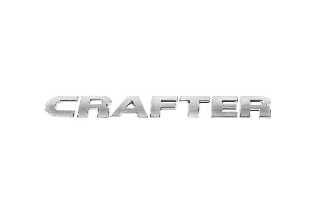 Надпись Crafter Davs Auto для Volkswagen Crafter 2006-2016 гг. abs-пластик Хром