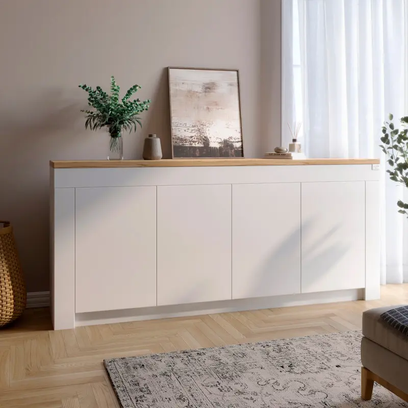 Комод LION Ларри-1 Нимфея Альба/Дуб Аппалачи (26644646)