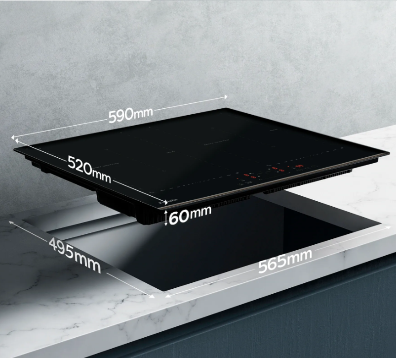 Індукційна панель FHBI 3600 iNV Diamond Black (8122.416.1850) - фото 5 Індукційна панель FHBI 3600 iNV Diamond Black (8122.416.1850) - фото 5