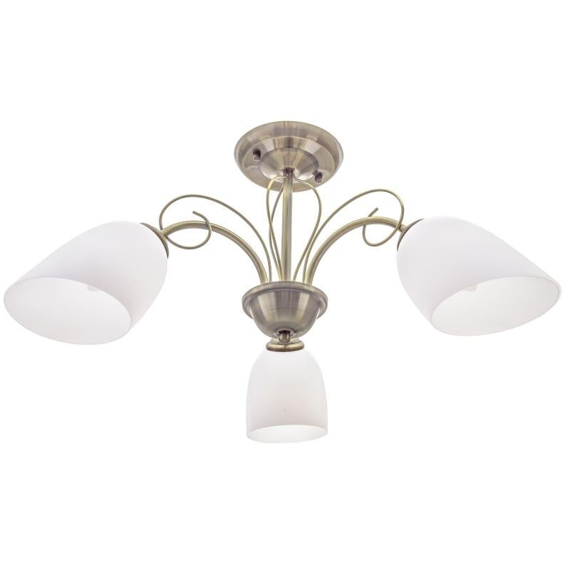 Люстра потолочная LK-572S/3 E27 AB классическая