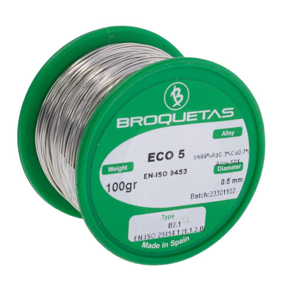 Припій Broquetas ECO5-05/01H 0,5 мм 100 г (10-9-34562)