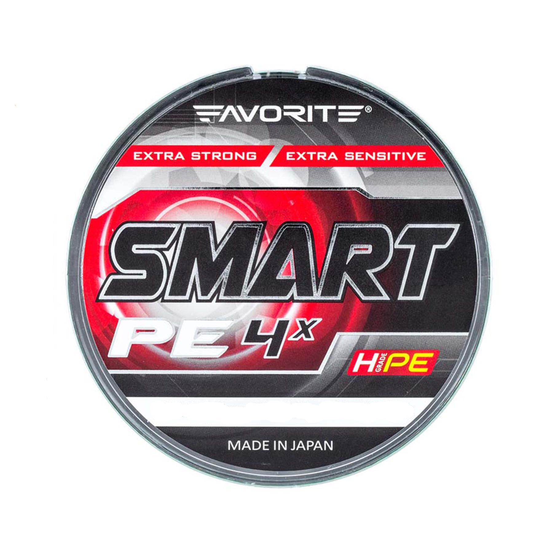 Шнур Favorite Smart PE 4x 150 м 2,5/0,25 мм 13 кг 29lb