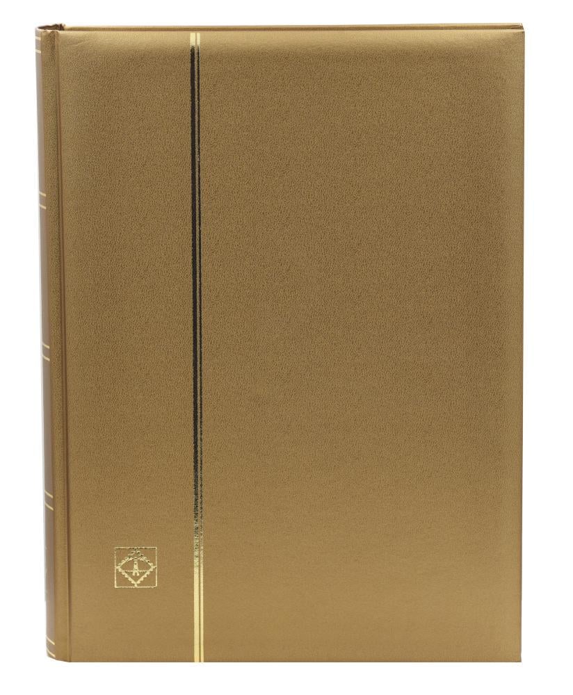 Альбом для марок Leuchtturm COMFORT на 64 страницы Золотой (А19608)