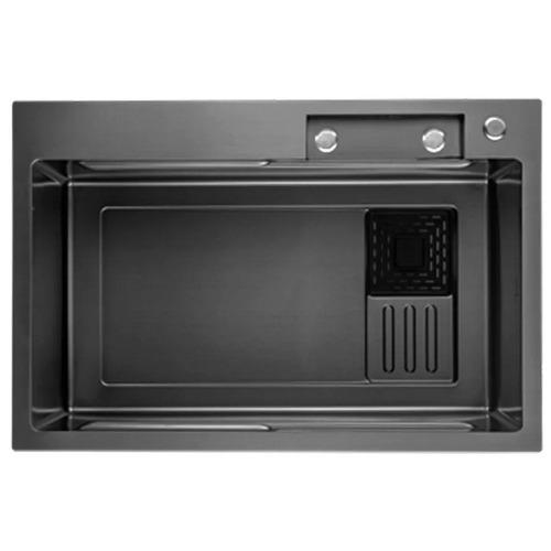 Мойка кухонная ITAL ID7545-BC из нержавеющей стали прямоугольная 750x450 мм 0.8 мм (25971119)