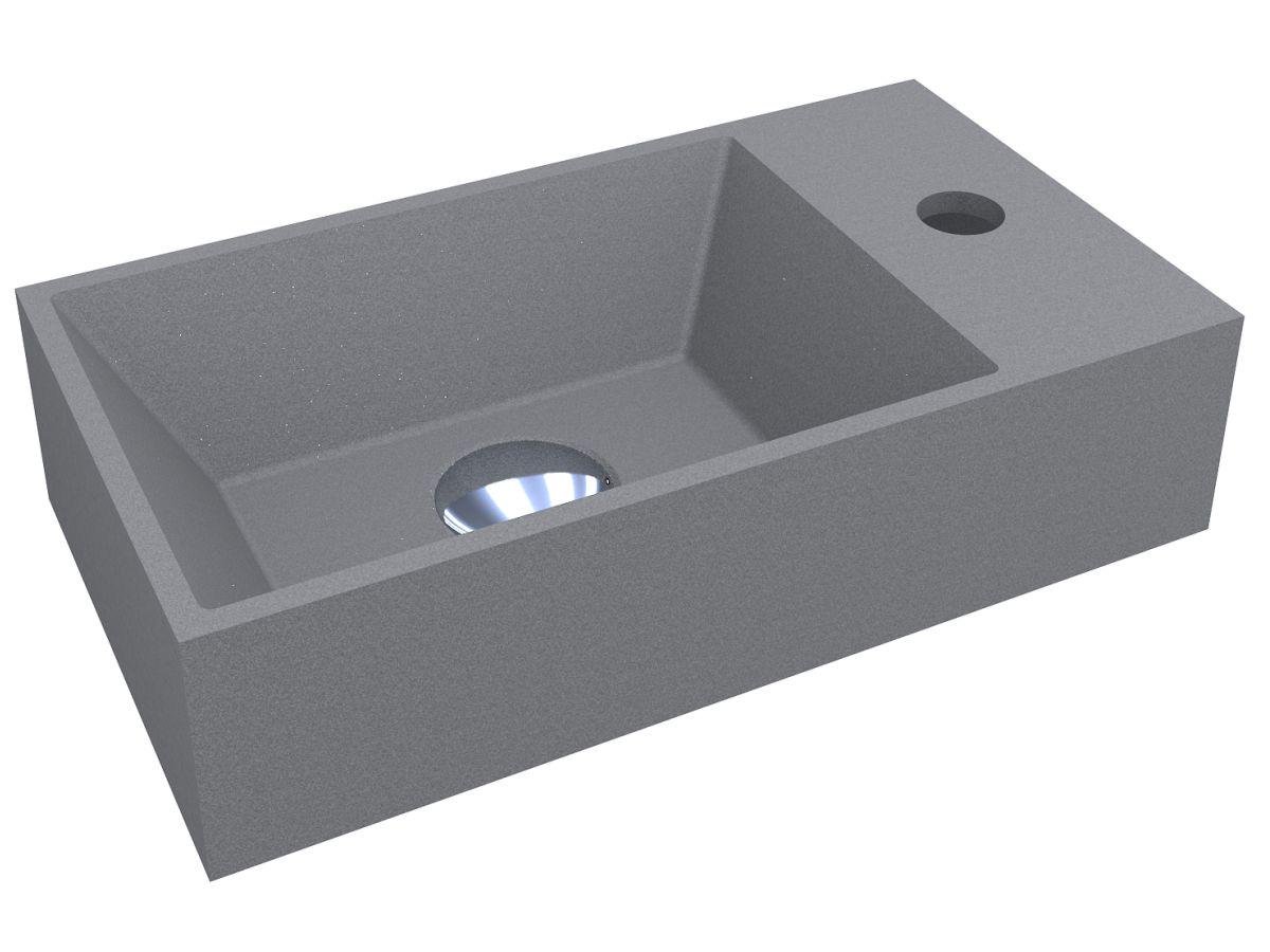 Умивальник Miraggio Copper 400 Mirastone Gray