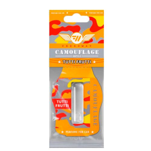 Освіжувач повітря рідкий Fresh Way Camouflage Ampule Tutti Frutti 4,5m (00000051122)