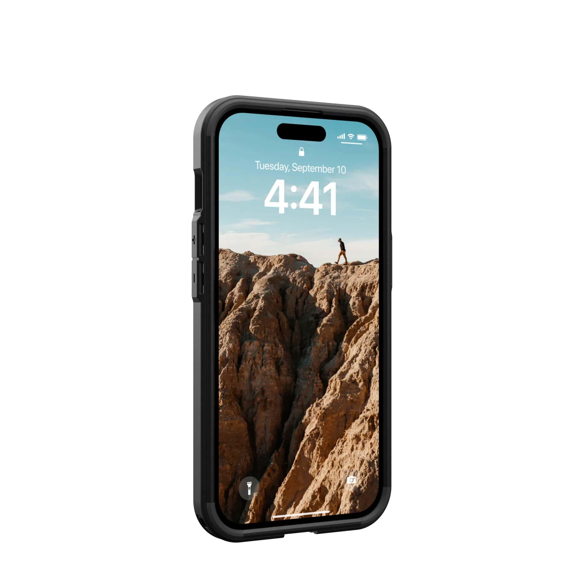 Чехол накладка для телефона UAG Civilian Magsafe Apple iPhone 15 Black - фото 5