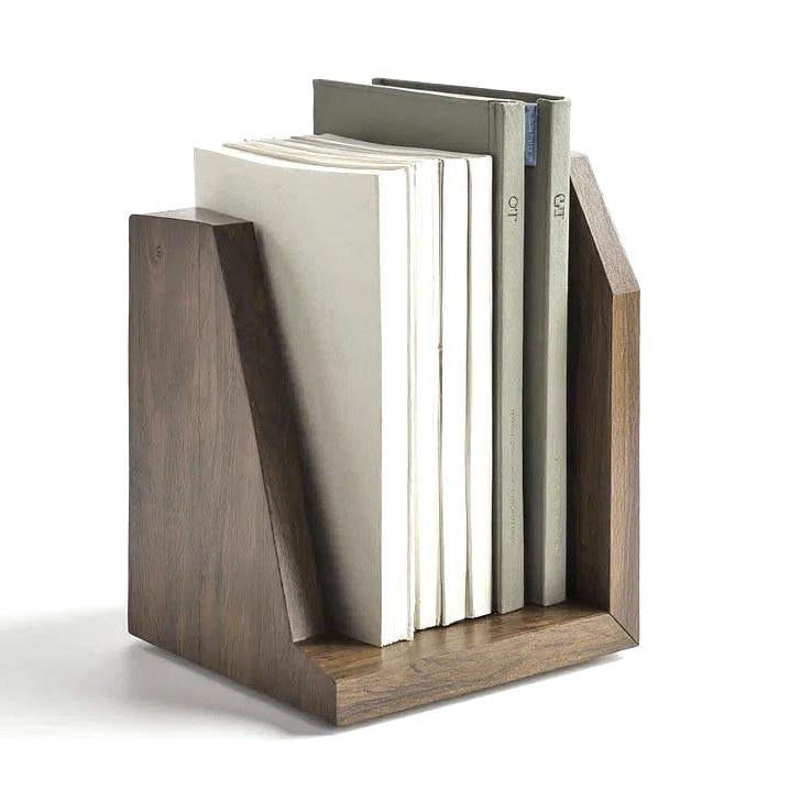 Полка книжная настольная из дерева Донис Палисандр (КПА-007902)