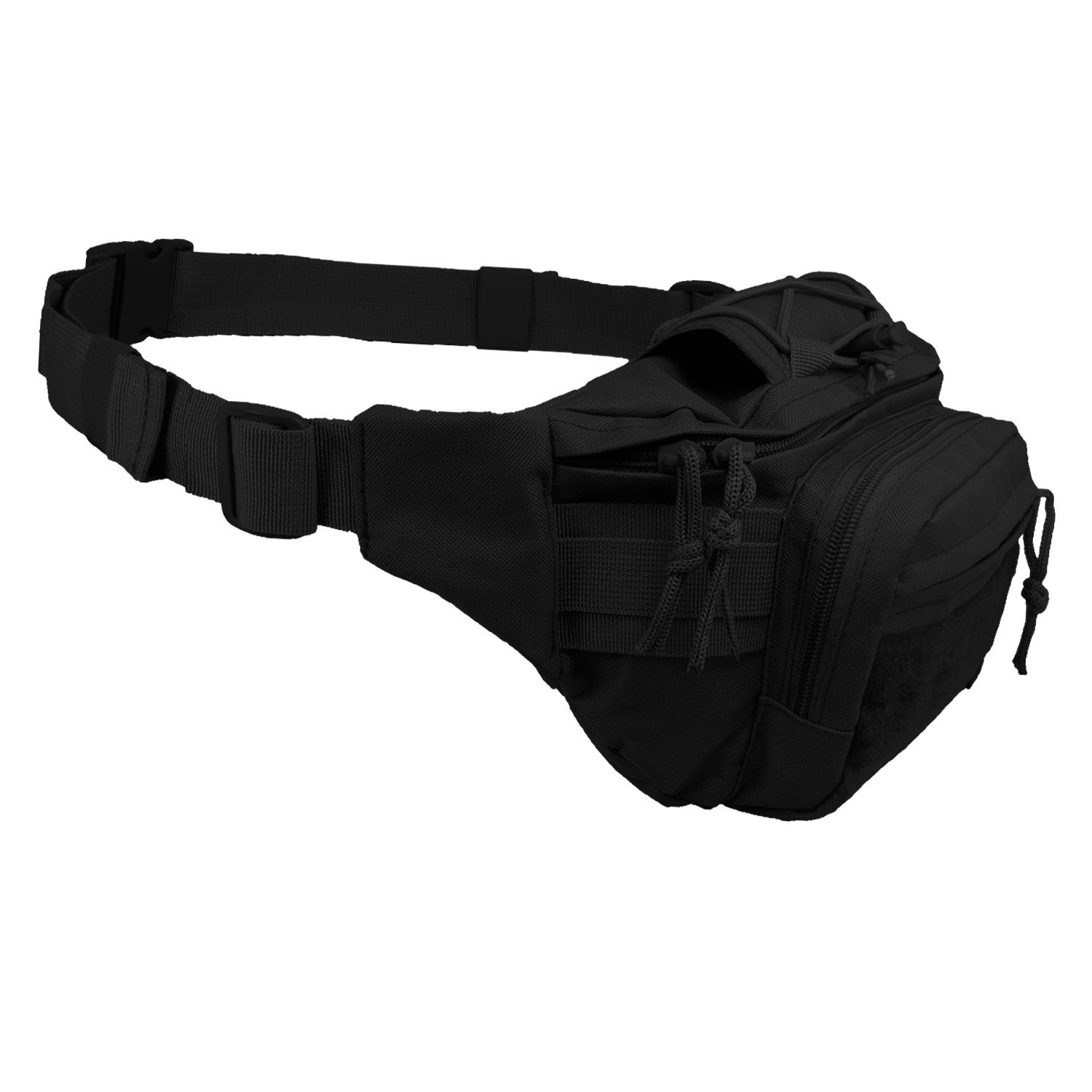 Сумка на пояс Camo Military Gear Kangoo 3 л Чорний (541446) - фото 3 Сумка на пояс Camo Military Gear Kangoo 3 л Чорний (541446) - фото 3